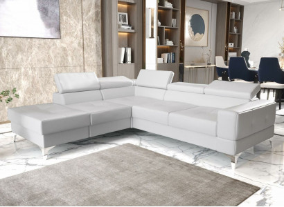 L-shaped sectional sofa couch multifunctional design modern textile
